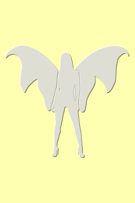 Angel Yellow, par Xavier E. G. Dierick